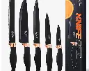 Black & Rosegold Knives  (Pack of 5)