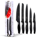 Dotted Black Knives (Pack of 5)