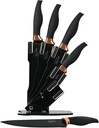 Black and Rosegold knives (Pack of 5)